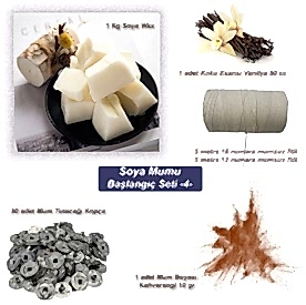 Resim Soya Mumu Başlangıç Seti 4