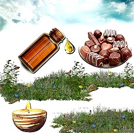 Resim Çikolata Mum Koku Esansı 50 cc 