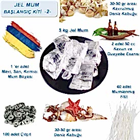 Resim Jel Mum Başlangıç Seti 2