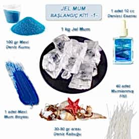 Resim Jel Mum Başlangıç Seti 1