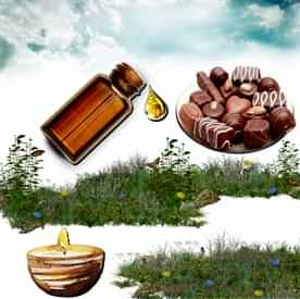 Resim Çikolata  Mum Koku Esansı 30 cc