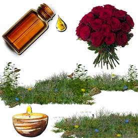 Resim Gül Mum Koku Esansı 30 cc