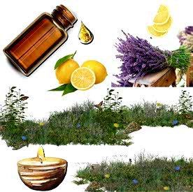Resim Limonlu Lavanta Mum Koku Esansı 30 cc
