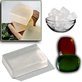 Resim Şeffaf Sabun Bazı 1 kg
