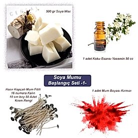 Resim Soya Mumu Başlangıç Seti 1