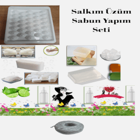 Resim Salkım Üzüm Sabun Yapım Seti