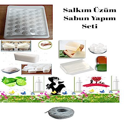 Resim Salkım Üzüm Sabun Yapım Seti