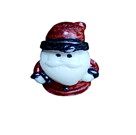 Resim Büyük Noel Baba Silikon Mum Kalıbı