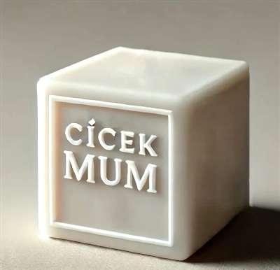 Resim Esnek Çiçek Mum 1 kg